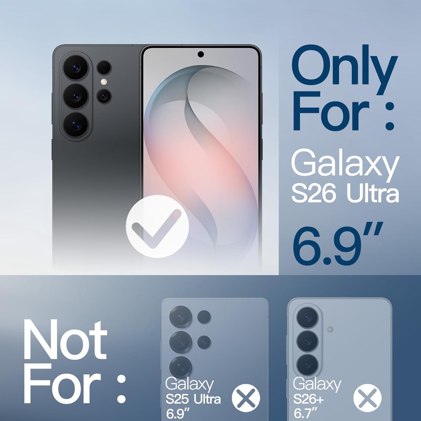 For Samsung Galaxy S26 Ultra (6.9") Magnetic MagSafe Phone Shockproof Case Ring Kickstand Stand Cover