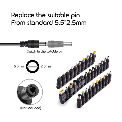 34 Pins For Universal Use From Standard Plug 5.5*2.5mm