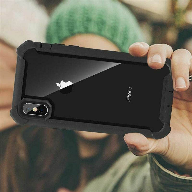 Shockproof Case Bumper Back Cover For iPhone 16 15 14 13 Pro XS Max Plus Mini XR X 8 7