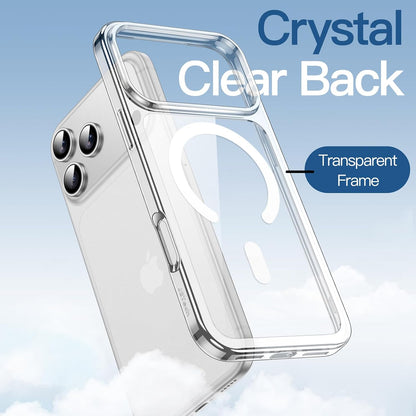 For Apple iPhone 18 Pro Max / 17 Pro Max 6.9-inch Crystal Clear Case Compatible with MagSafe