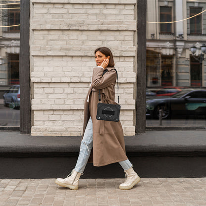 Rugged Stand Hard Case Shockproof Cover Strap iPad 10th gen 10.9" (2022) / 11th gen A16 (2025)