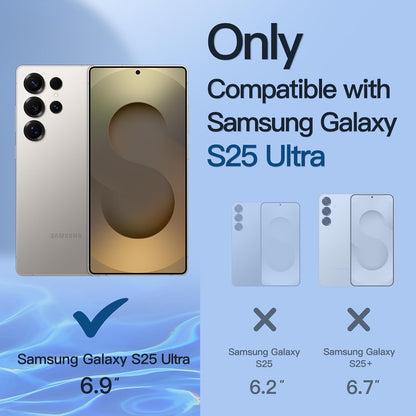 Tempered Glass For Samsung Galaxy S25 Ultra (6.9”) Privacy Premium 9H HD Screen Protector
