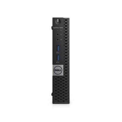 Dell OptiPlex 7040 Micro | i5 6th Gen | 8GB RAM 256GB SSD 500GB HDD | Windows 11 | Refurbished Mini PC Excellent