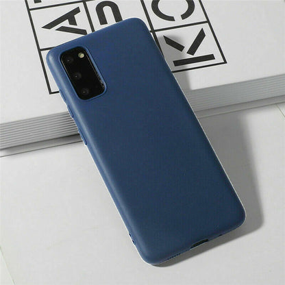 Shockproof Rubber Liquid Silicone Case For Samsung S20 S10 S9 S8 Plus Ultra Note 10 9 8