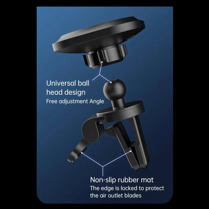 15W Car Mount Wireless Charger Magnetic MagSafe