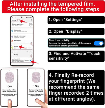 Tempered Glass For Samsung Galaxy S25 Ultra (6.9”) Clear Premium 9H HD Screen Protector