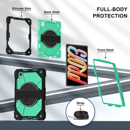 For Lenovo Idea Tab Pro Gen 2 13-inch (TB390) 2026 Rugged Stand Hard Case Shockproof Cover Strap