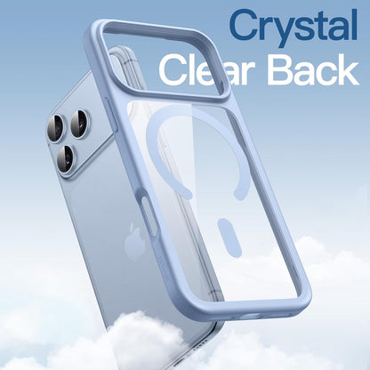 For Apple iPhone 18 Pro 6.3-inch Crystal Clear Case Compatible with MagSafe (Glacier)