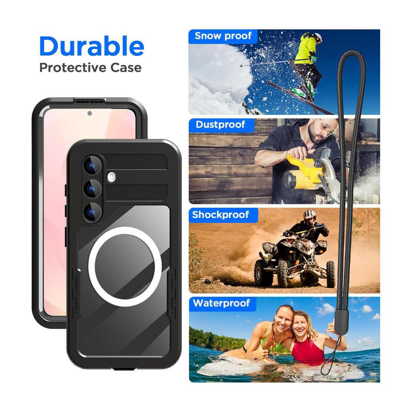 Redpepper Case Life Cover Waterproof Dust Shockproof For Samsung Galaxy S26