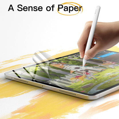 Paper Feel Screen Protector for iPad Pro 11" M5/M4 (2025/2024) Anti-Glare Matte PET Film for Drawing & Writing