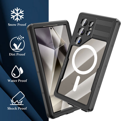 Redpepper Life Waterproof ShockProof Case For Samsung Galaxy S24 Ultra Plus Cover MagSafe Magnetic