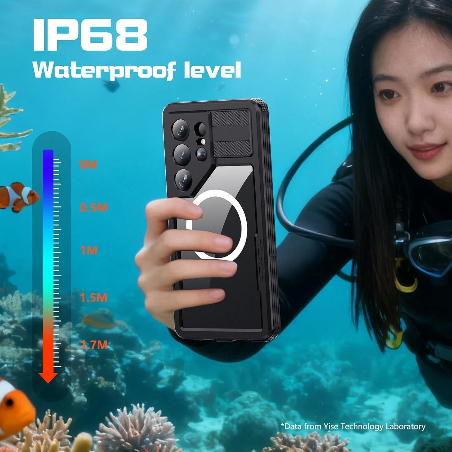 Redpepper Case Life Cover Waterproof Dust Shockproof For Samsung Galaxy S26 Ultra