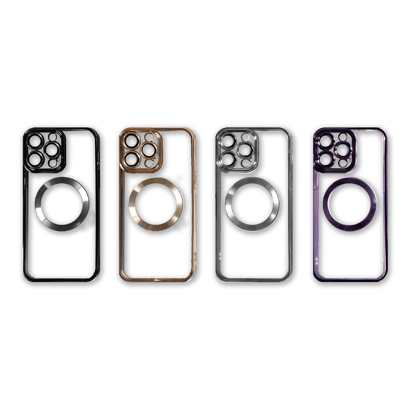 Magsafe Clear Plating Slim Magnetic Case Cover For iPhone 14 Pro Max Plus