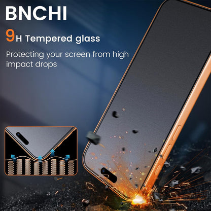 For iPhone 17 Pro Max (6.9”) Matte Anti-Glare Screen Protector 9H Tempered Glass Film
