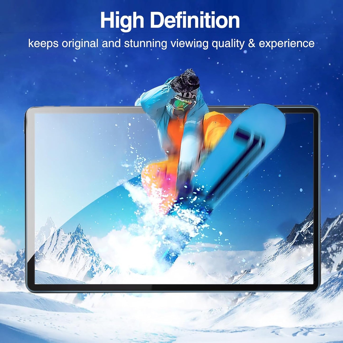 Screen Protector For Lenovo Tab M11/Tab K11 LTE 11" 2024/Idea Tab 11" 2025 TB330FU, Tempered Glass Film Guard
