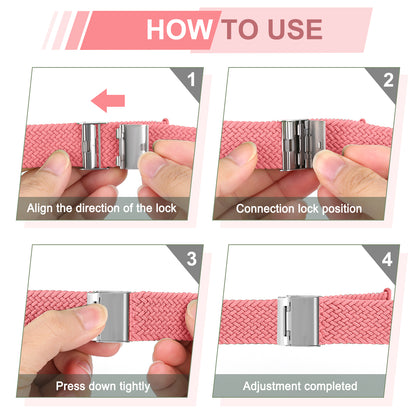 Nylon Elastic Watch Band Strap For Apple iWatch Ultra 10 9 8 7 6 5 4 3 2 1 SE 49 46 45 44 42 41 40 38 mm