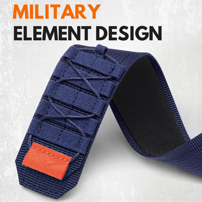 Rugged Military Tactical Nylon Braided Sport Band For Samsung Galaxy Watch Ultra 47mm - Blue