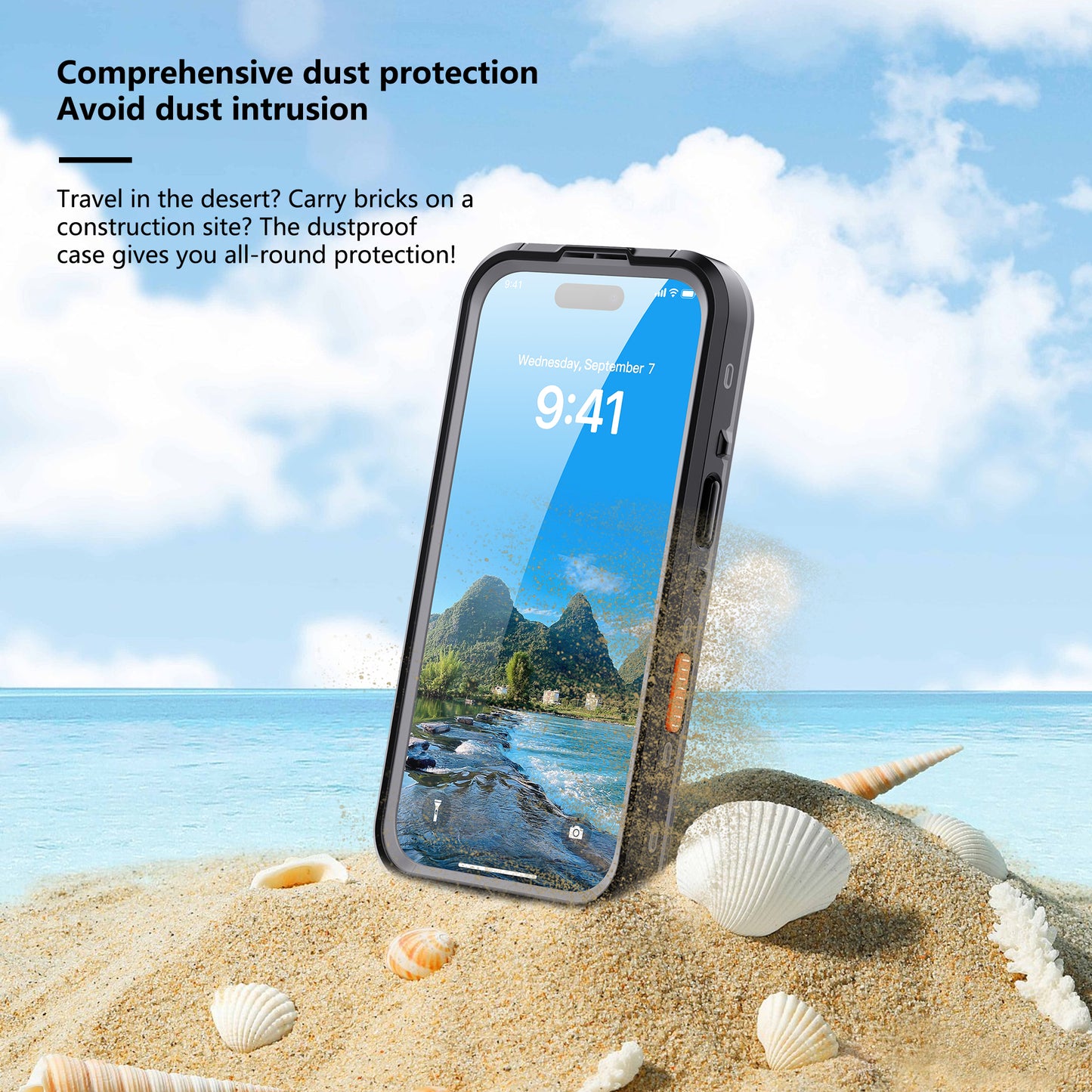 Redpepper Case Life Waterproof ShockProof Cover For iPhone 17 Pro (6.3”)