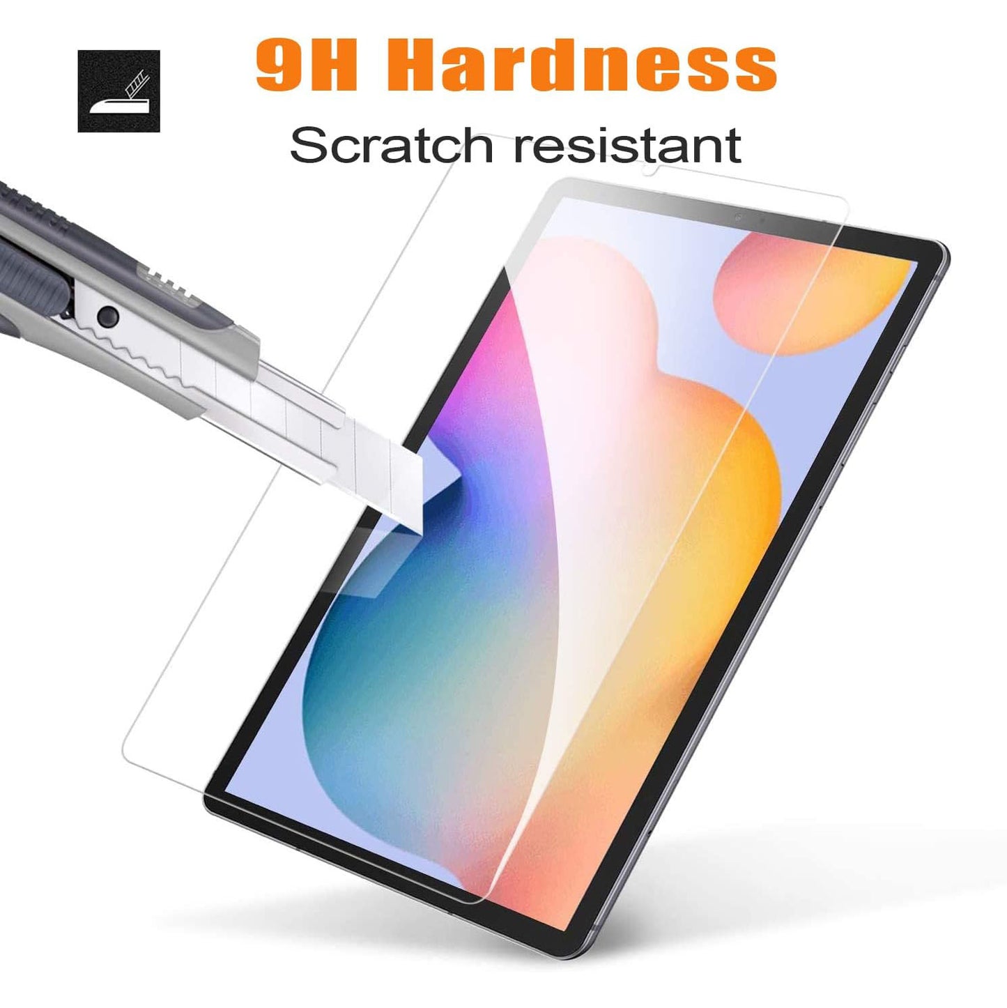 Screen Protector Samsung Galaxy Tab S6 Lite 10.4 Inch 2024/2022/2020 9H Hardness Tempered Glass Film