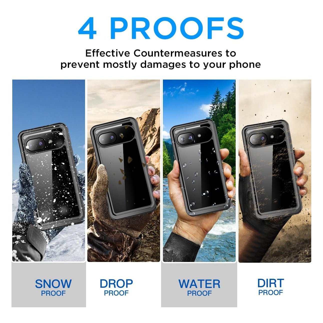 Redpepper Case Life Cover Waterproof Dust Shockproof For Google Pixel 10A
