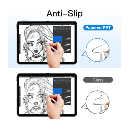 Paper Feel Screen Protector for iPad (A16) 11th/10th Gen (2025/2022) Anti-Glare Matte PET Film for Drawing & Writing
