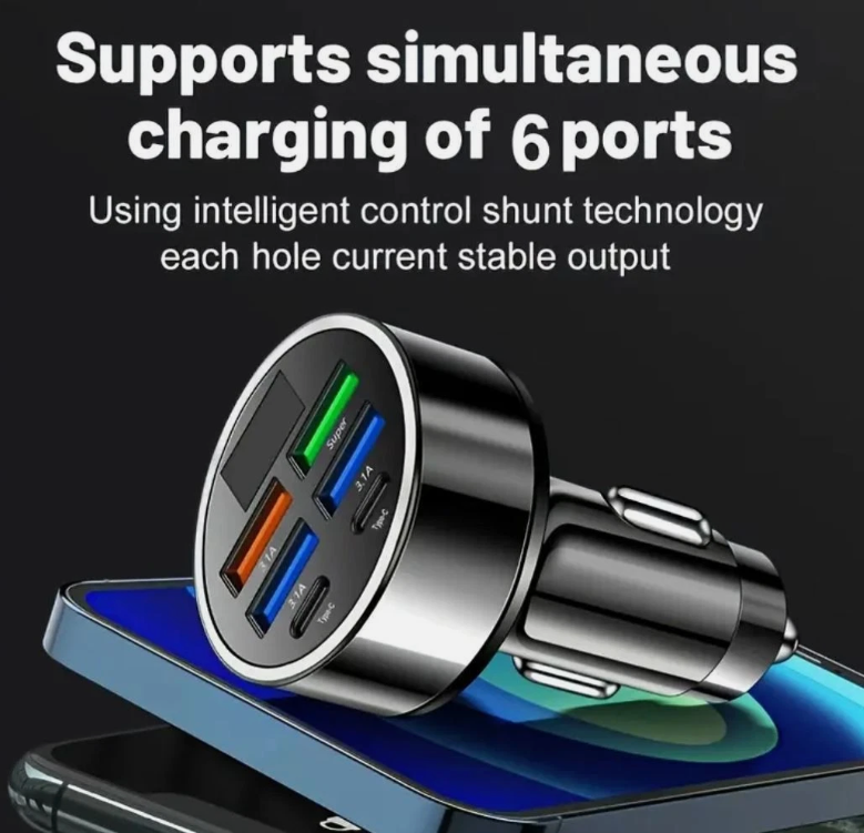 12V Dual QC3.0 Car Charger Socket Fast USB Power Adapter for Phone Tablet GPS Dash Cam SUV Truck