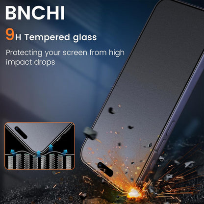 For iPhone 17 Pro (6.3”) Matte Anti-Glare Screen Protector 9H Tempered Glass Film