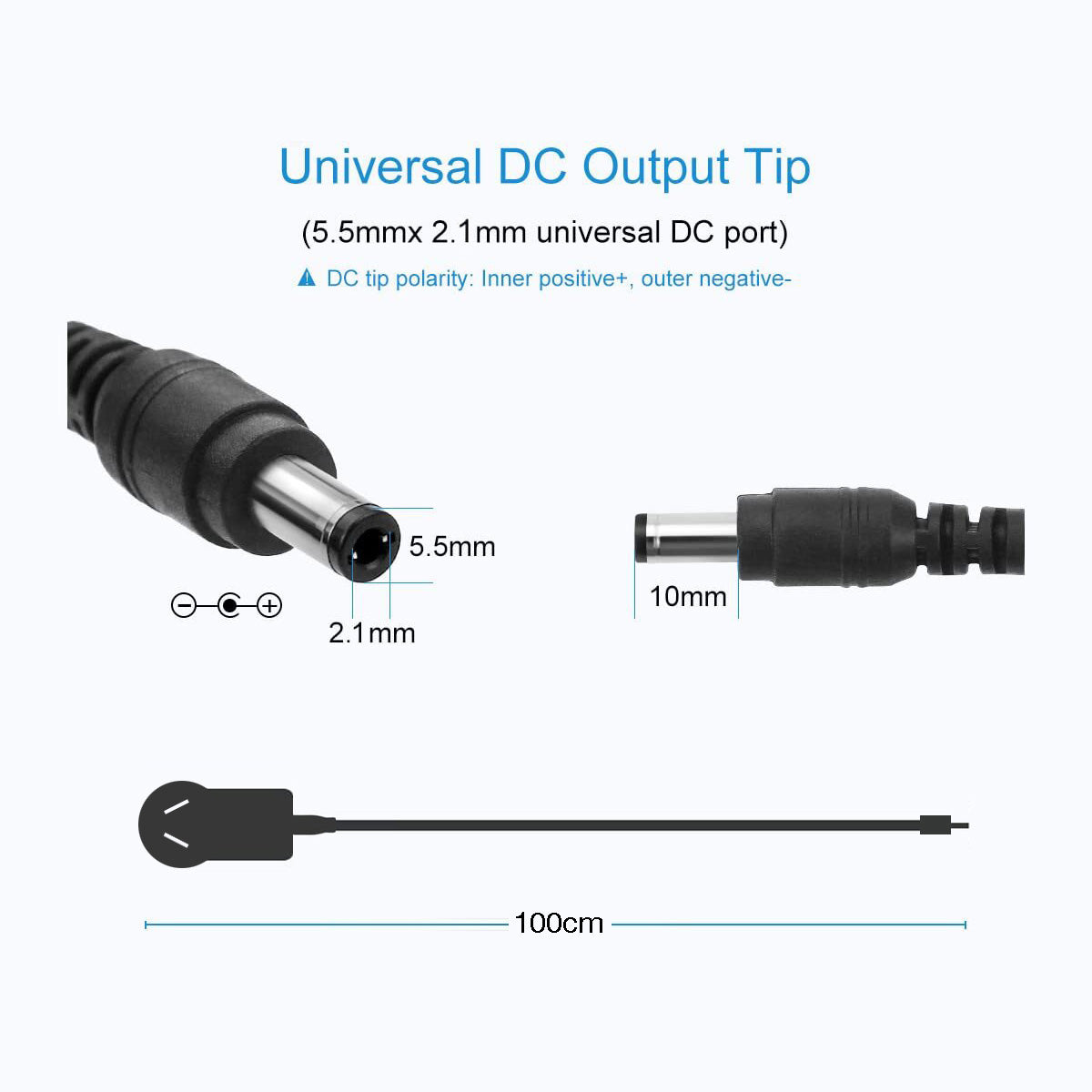 AC 240V to DC 5V 2A 5.5*2.1mm Power Supply Transformer Adapter For LED Strip