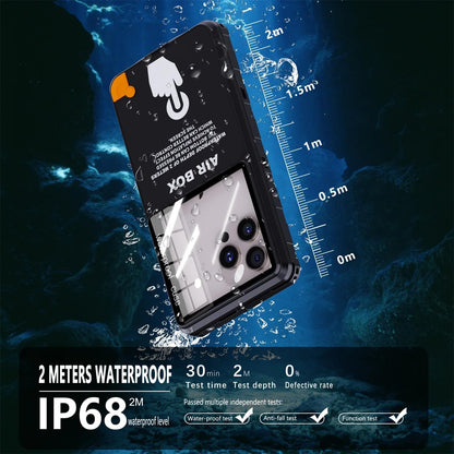 Redpepper Case Underwater IP68 Waterproof Phone Case Cover Fits 6.9 inch Phones