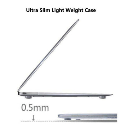 3-IN-1 SET Cover Matte Clear Case For MacBook