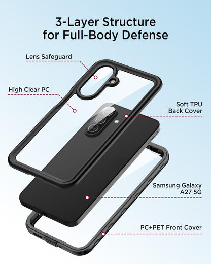 Redpepper Case Life Cover Waterproof Dust Shockproof For Samsung Galaxy A27 5G