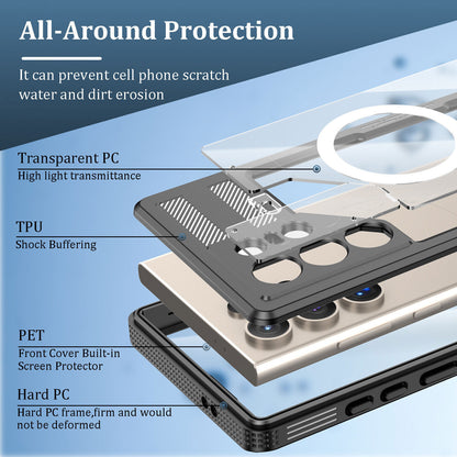 Redpepper Life Waterproof ShockProof Case For Samsung Galaxy S24 Ultra Plus Cover MagSafe Magnetic