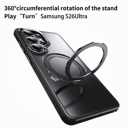 For Samsung Galaxy S26 Ultra (6.9") Magnetic MagSafe Phone Shockproof Case Ring Kickstand Stand Cover