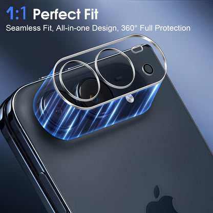 For iPhone 18 Duo 2026 Camera Lens Protector, 9H Tempered Glass, HD Clear, Anti-Scratch, Case Friendly