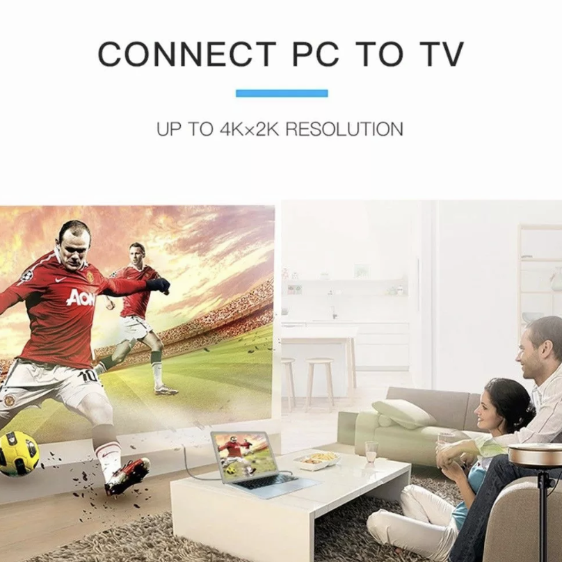 HDMI to HDMI Cable Braided Male to Male Gold Plated 4K 3D 1080P