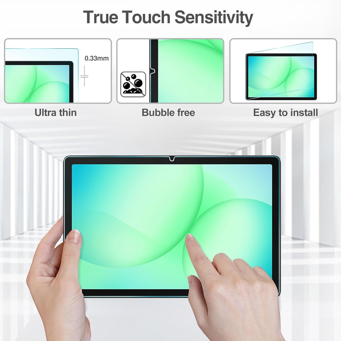 Screen Protector Samsung Galaxy Tab A11 Plus (2025) / A9 Plus (2023) 11" 9H Hardness Tempered Glass Film