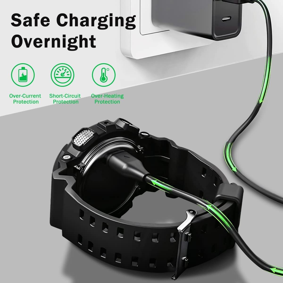 USB Type C Charger Dock Cable For Garmin Watch Fenix Epix Forerunner Approach Vivoactive Vivomove Instinct Venu