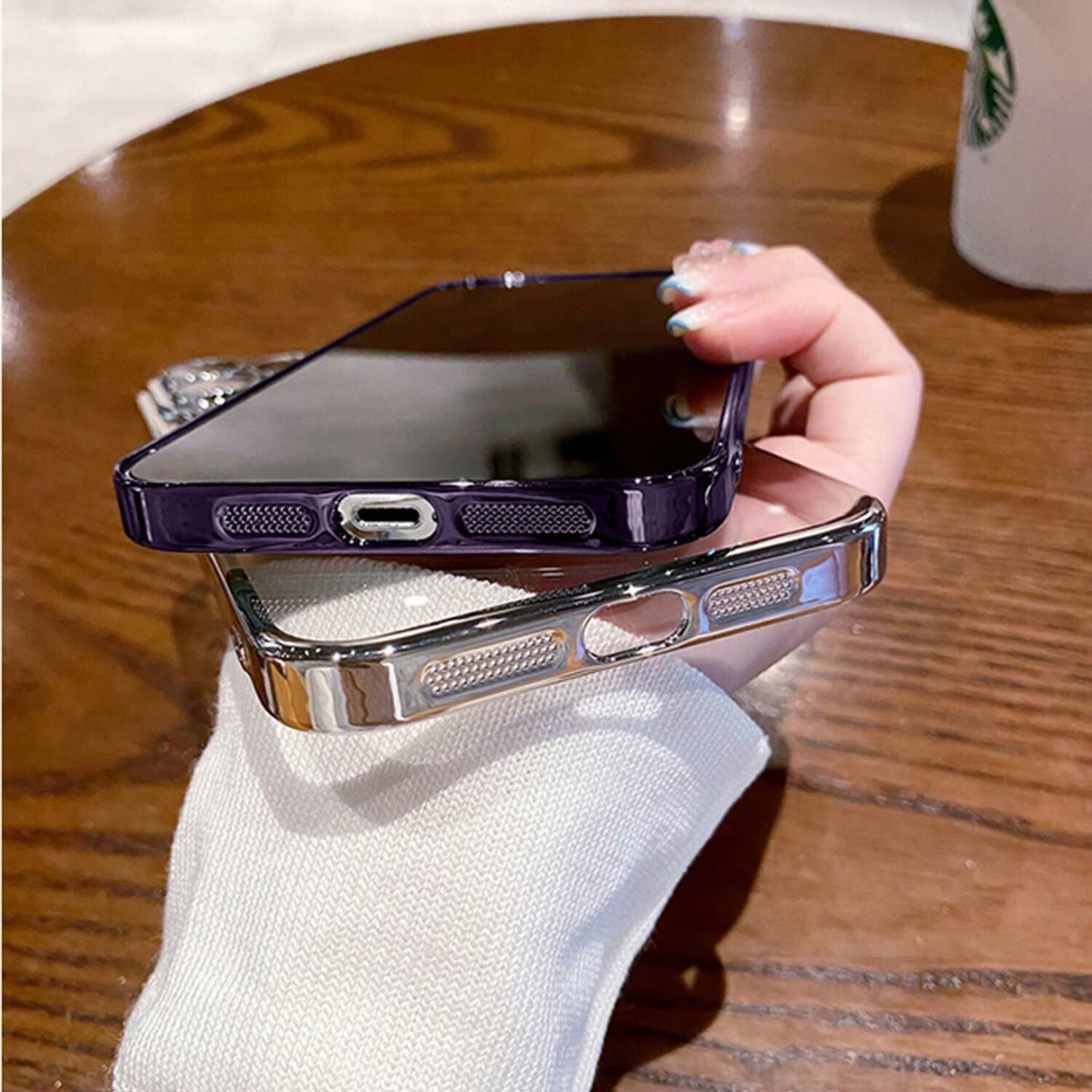 Magsafe Clear Plating Slim Magnetic Case Cover For iPhone 14 Pro Max Plus
