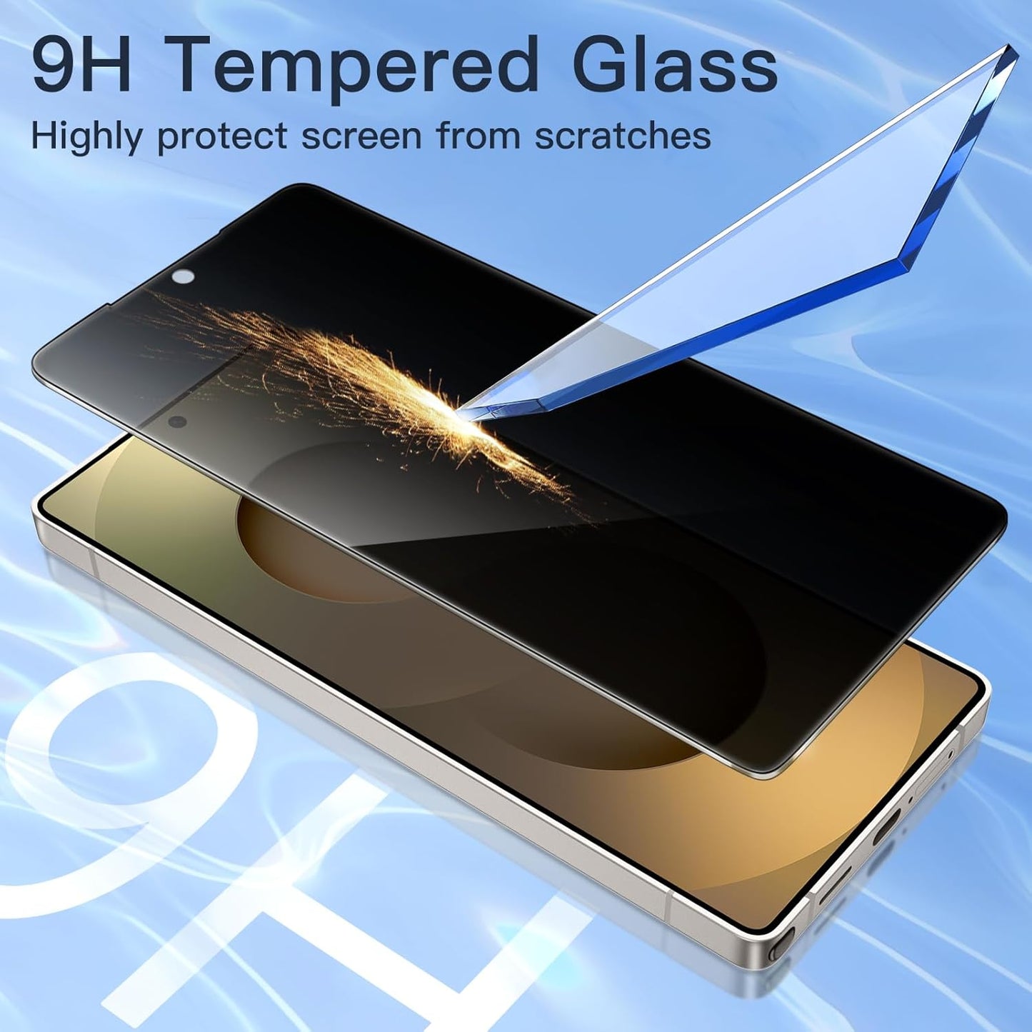 Tempered Glass For Samsung Galaxy S25 Ultra (6.9”) Privacy Premium 9H HD Screen Protector