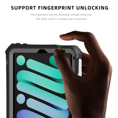 SHELLBOX Waterproof Shockproof Case for iPad mini 6 (2021) / mini 7 (2024)