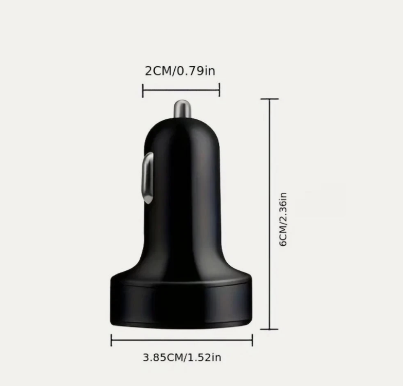 12V Dual QC3.0 Car Charger Socket Fast USB Power Adapter for Phone Tablet GPS Dash Cam SUV Truck