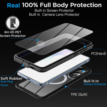 Redpepper Case Life Cover Waterproof Dust Shockproof For Samsung Galaxy S25 Edge