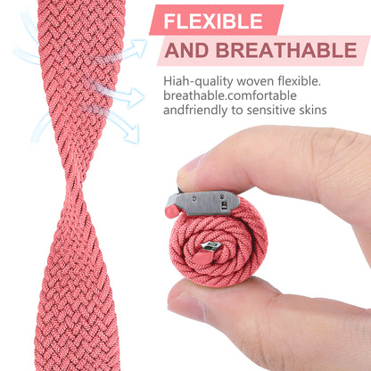 Nylon Elastic Watch Band Strap For Apple iWatch Ultra 10 9 8 7 6 5 4 3 2 1 SE 49 46 45 44 42 41 40 38 mm