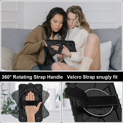 For Lenovo One 8.7" (2025) & Tab K9 TB305FU Rugged Stand Hard Case Shockproof Cover Strap