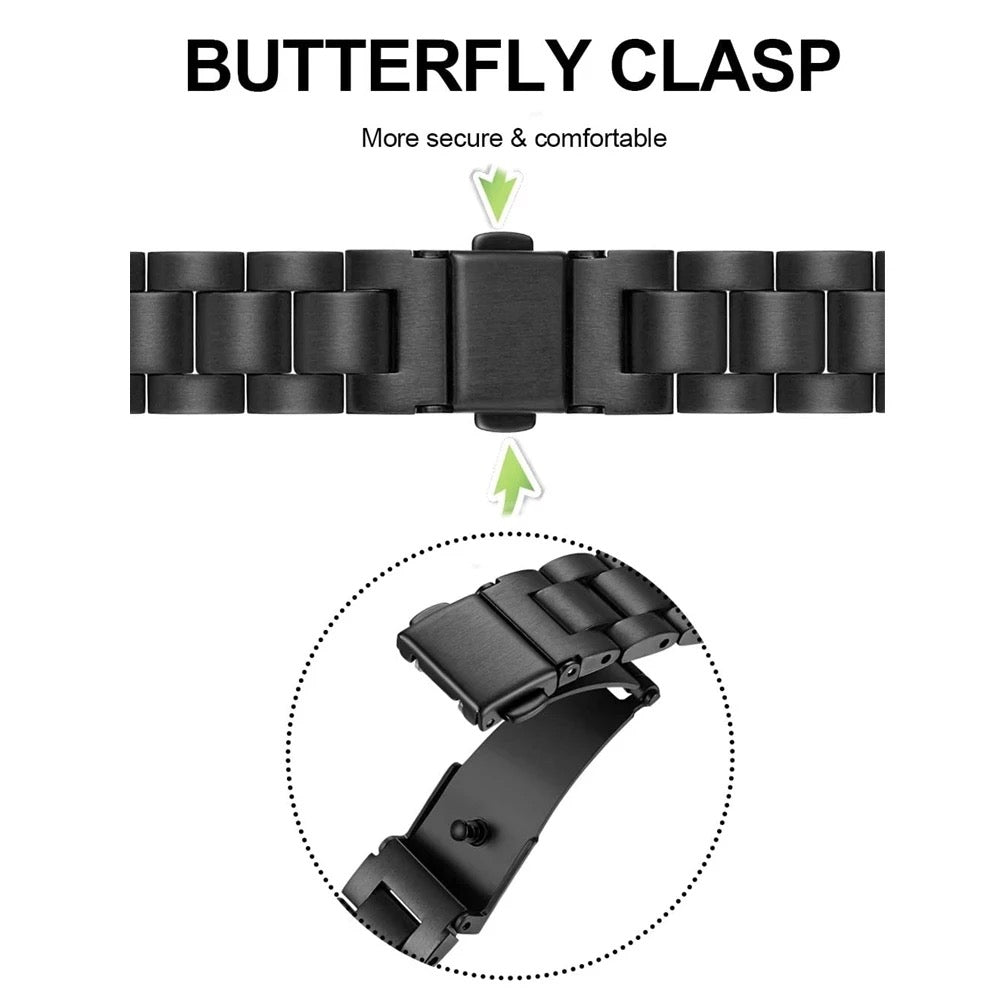 Stainless Steel Metal Slim Watch Band Strap For Apple iWatch Ultra 10 9 8 7 6 5 4 3 2 1 SE 49 46 45 44 42 41 40 38 mm