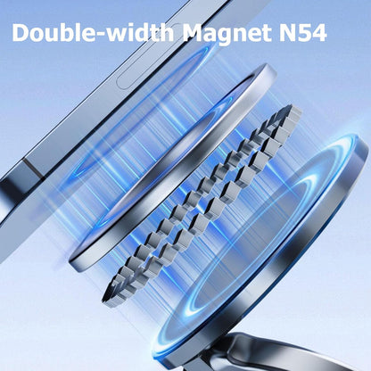 Vacuum Magnetic Suction-Cup Car Phone Holder Mount Foldable Stand