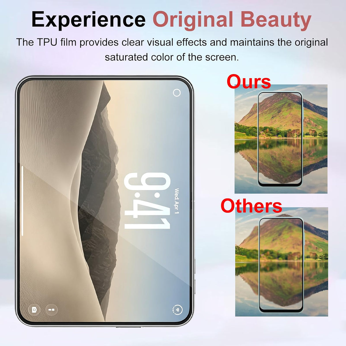 Screen Protector HYDROGEL Gel + Tempered Glass - Apple iPhone 18 Duo