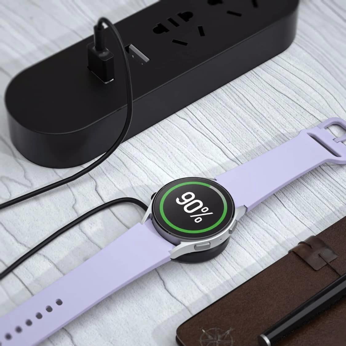 USB Charger Dock Cable For Samsung Galaxy Watch 7 6 3 4 5 Pro 45 42 47 44 46 40mm