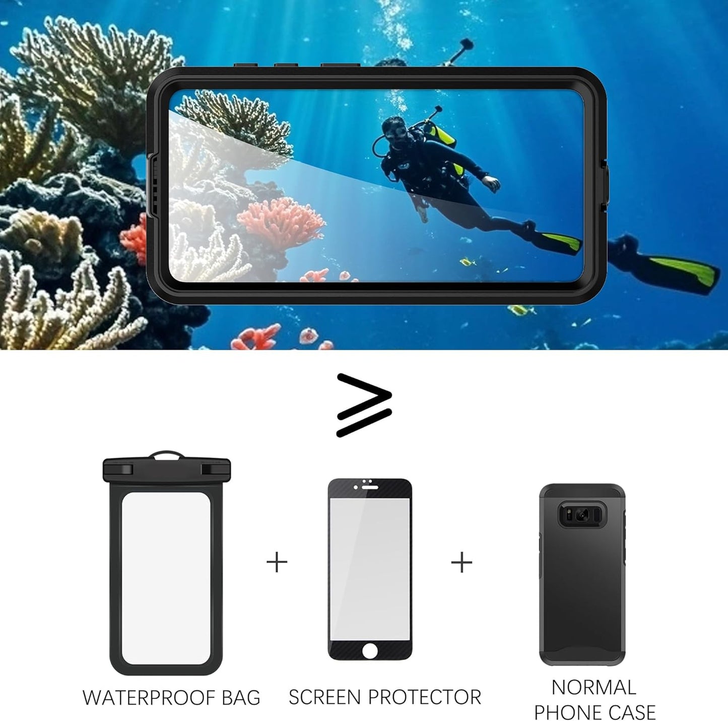 Redpepper Case Life Cover Waterproof Dust Shockproof For Samsung Galaxy S26