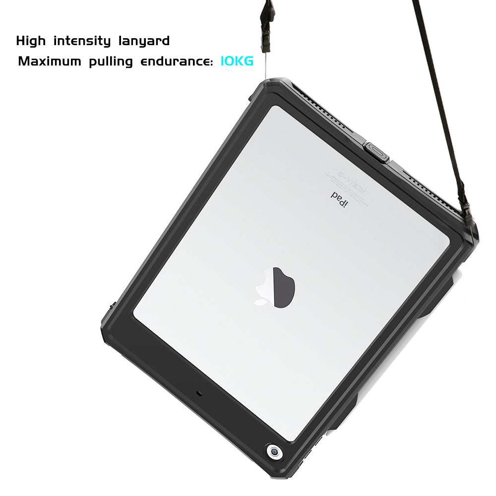 SHELLBOX Life Waterproof Case ShockProof Cover For iPad 7/8/9 gen 10.2" (2019/2020/2021)